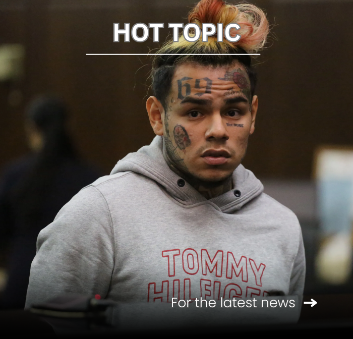 6ix9ine's Arrest Footage Reveals Desperate Attempt to Avoid ...